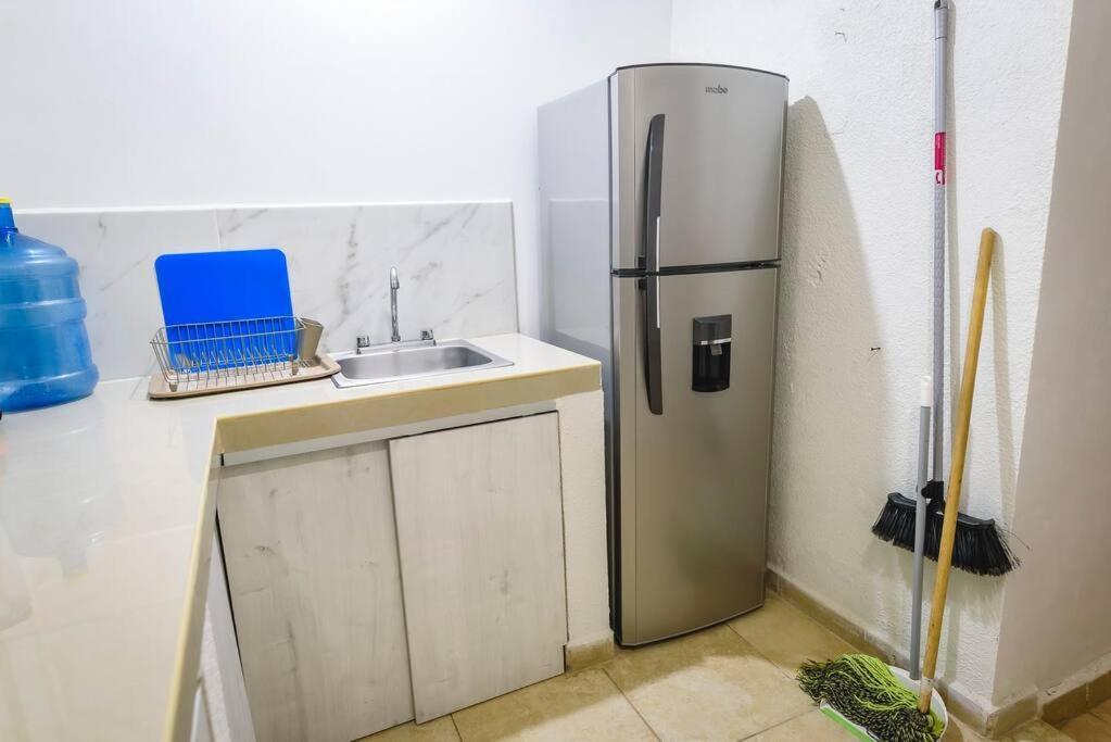 Departamento Comodo Centrico Tv Ac Wifi Cocina Parking, Letra C Ciudad Valles Eksteriør bilde