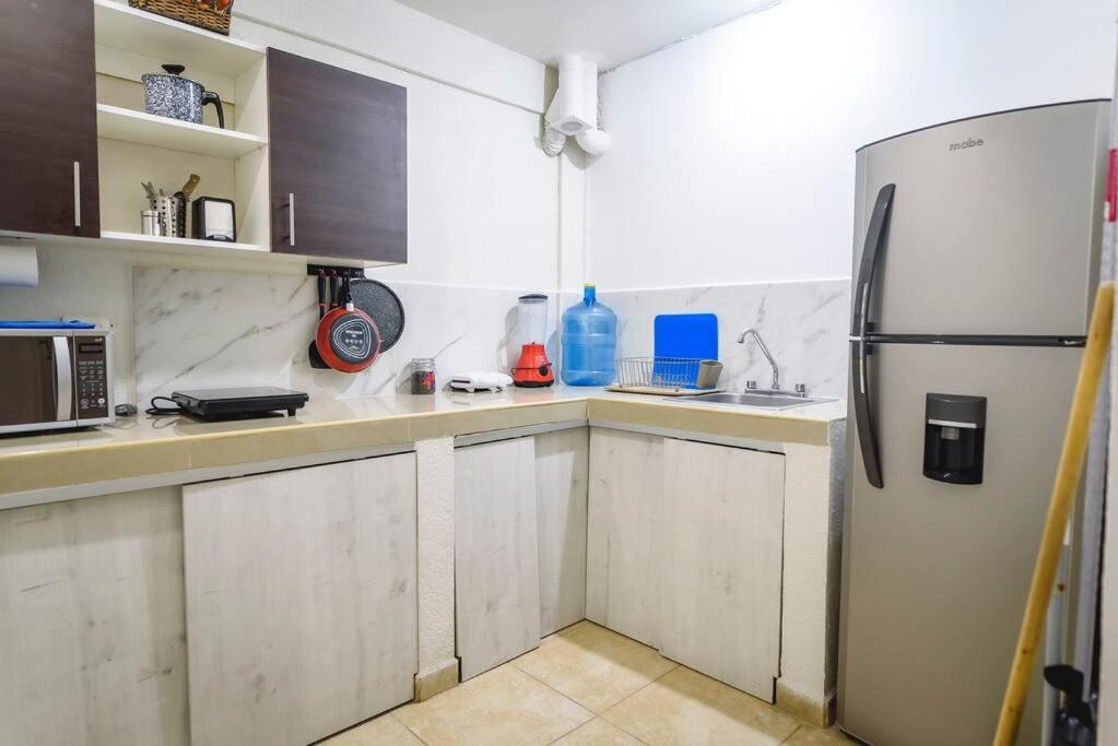 Departamento Comodo Centrico Tv Ac Wifi Cocina Parking, Letra C Ciudad Valles Eksteriør bilde